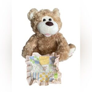 TOY2U STUFFED PLUSH ANIMATED PEEK A BOO TEDDY BEAR SO CUTE. SEE VIDEO Working